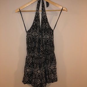 Halter top romper